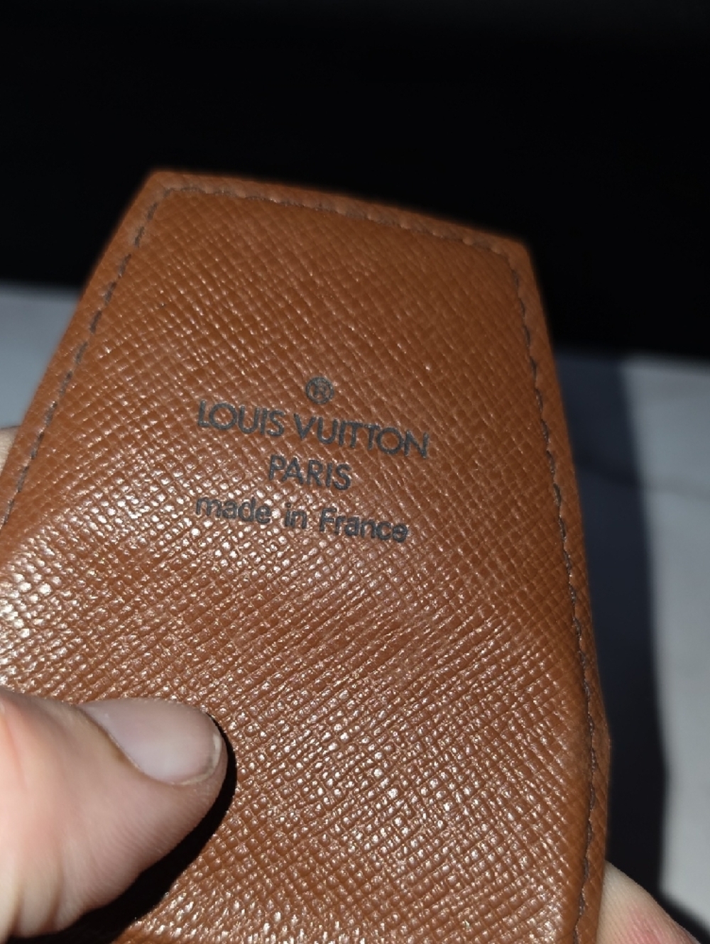 Vintage Louis Vuitton Brown Monogram Canvas Cigarette Pouch - Picture 5 of 12